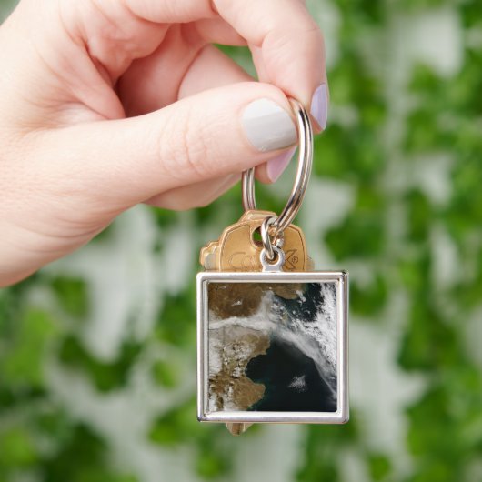 Aschewolke aus dem Ausbruch des Chaiten-Vulkans, C Schlüsselanhänger (Hand)