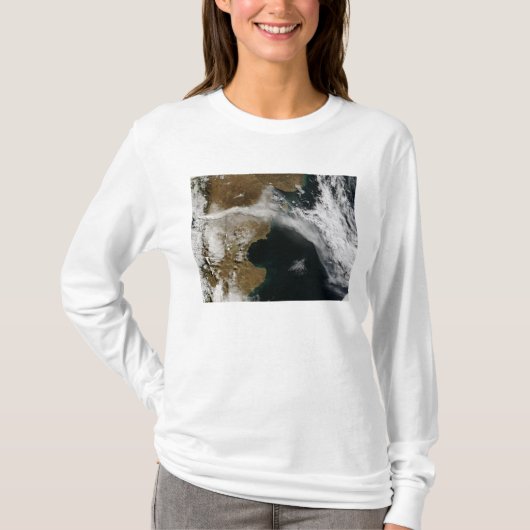 Aschewolke aus dem Ausbruch des Chaiten-Vulkans, C T-Shirt (Vorderseite)