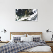 Aschewolke vom Vulkan 2 Leinwanddruck (Insitu (Schlafzimmer))