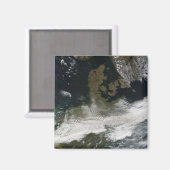 Aschewolke vom Vulkan 2 Magnet (Vorderseite/Rückseite)