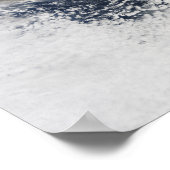 Aschewolke vom Vulkan 2 Poster (Ecke)