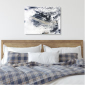 Aschewolke vom Vulkan Eyjafjallajokull Leinwanddruck (Insitu (Schlafzimmer))
