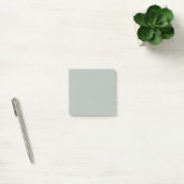 Aschgraue quadratische Post-it® Notizen (Büro)