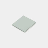 Aschgraue quadratische Post-it® Notizen (angewinkelt)