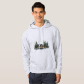 Aschgraues Berg Retreat Sweatshirt (Vorne ganz)