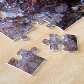 Aschig-Graues Schnecken-Foto-Puzzlespiel mit Puzzle (Seite)
