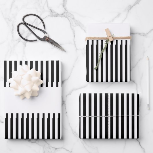 ASCII Art Geschenkpapier Set (Vorderseite)