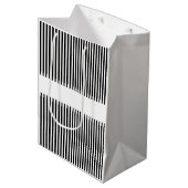 ASCII Art Mittlere Geschenktüte (Vorderseite Schrägansicht)