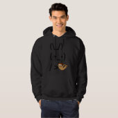 Ascii Bunny Rabbit Holend Hoodie (Vorne ganz)
