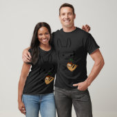 Ascii Bunny Rabbit Holend T-Shirt (Unisex)