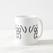 ASCII-Hund Kaffeetasse (VorderseiteRechts)