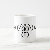 ASCII-Hund Kaffeetasse (Mittel)