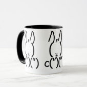 ASCII Kanbit Tasse (Vorderseite Links)