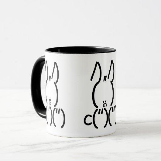 ASCII Kanbit Tasse (Vorderseite Links)