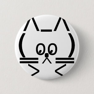 ASCII-KATZE BUTTON