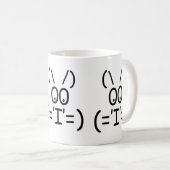 ASCII-Katze Kaffeetasse (VorderseiteRechts)