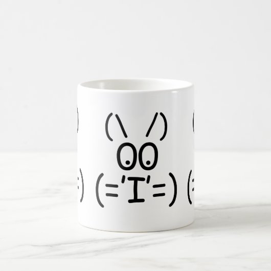 ASCII-Katze Kaffeetasse (Mittel)
