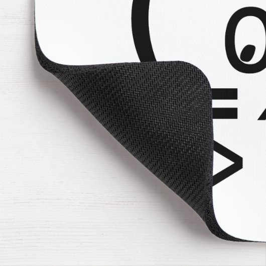ASCII-KATZE MOUSEPAD (Ecke)