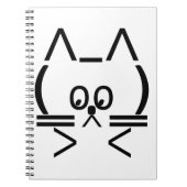 ASCII-KATZE NOTIZBLOCK (Vorderseite)