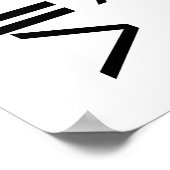 ASCII-KATZE POSTER (Ecke)