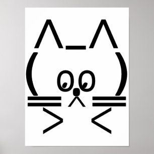 ASCII-KATZE POSTER