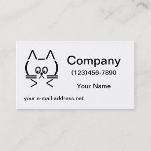 ASCII-KATZE VISITENKARTE