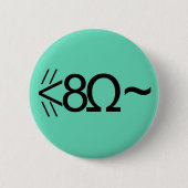 ASCII-Maus Button (Vorderseite)