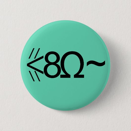 ASCII-Maus Button (Vorderseite)