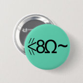 ASCII-Maus Button (Vorne & Hinten)