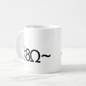 ASCII-Maus Kaffeetasse (Vorderseite Links)