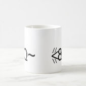 ASCII-Maus Kaffeetasse (Mittel)