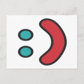 Ascii Smile Postkarte (Vorderseite)