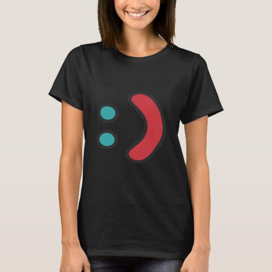 Ascii Smile T-Shirt (Vorderseite)