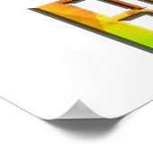 ASCII und du wirst empfangen Poster (Ecke)