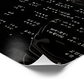 ASCII-Wissenschaftlerin Poster (Ecke)