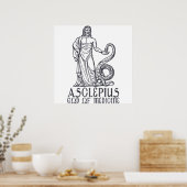 Asclepius Poster (Küche)