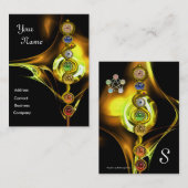 ASCLEPIUS-STRECKE,7 SCHAKEN,JUGENDINSTRUCTOR Gelb Visitenkarte (Vorne/Hinten)