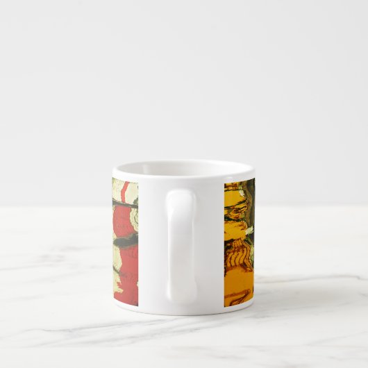 Ascona abstrakte Espressoschale I.2 Espressotasse (Rückseite)