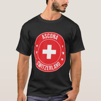 Ascona, Schweiz Stadt T-Shirt