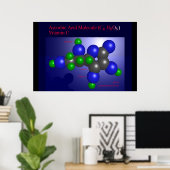 Ascorbische Säure (Druck) Poster (Heimbüro)