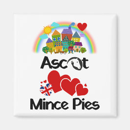 Ascot, Berkshire UK Lieben Mince Pies Magnet