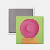 Ascot Hat Magnet (Vorderseite/Rückseite)