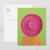 Ascot Hat Postkarte (Vorne/Hinten)