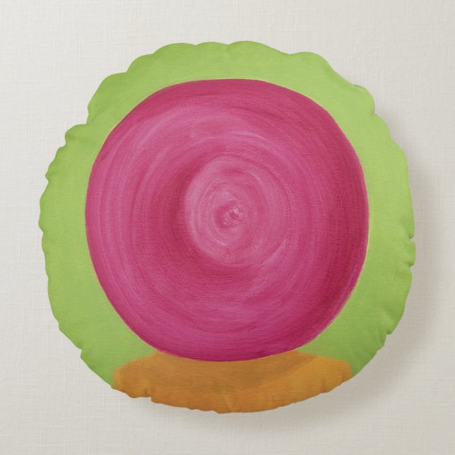 Ascot-Hut Rundes Kissen (Vorderseite)