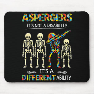 ASD Asperger ist keine Behinderung, sondern anders Mousepad