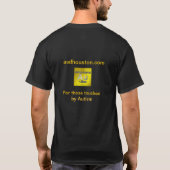 ASD Houston Autismus-Shirts (Schwarzes) T-Shirt (Rückseite)
