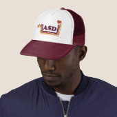 ASD Liebe Retro Trucker Hat Truckerkappe (Beispiel)