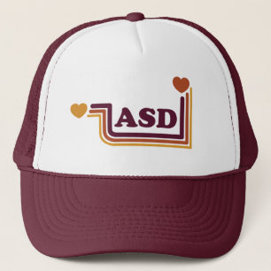 ASD Liebe Retro Trucker Hat Truckerkappe