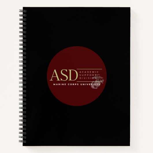 ASD SpiralNotebook Notizblock (Vorderseite)