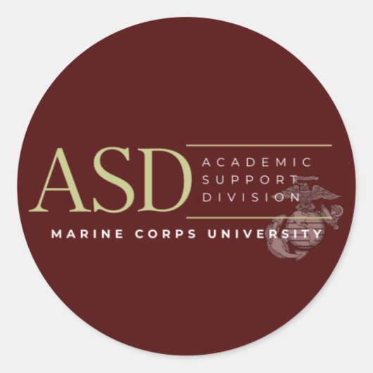 ASD STICKER (Vorderseite)